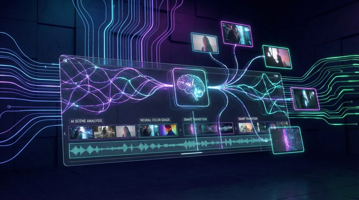 中文字幕 AI视频剪辑技术展示